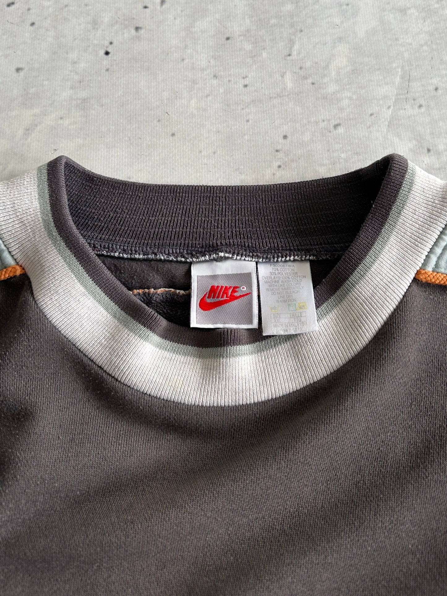 90's Nike Oregon Spell Out Crewneck Sweatshirt (XXL)