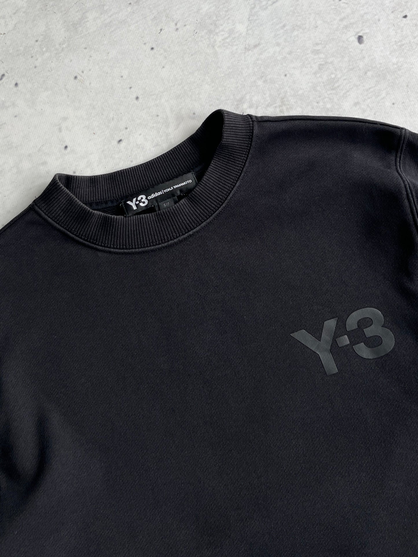 Adidas Y-3 YOHJI YAMAMOTO Heavyweight Crewneck Sweatshirt (S)