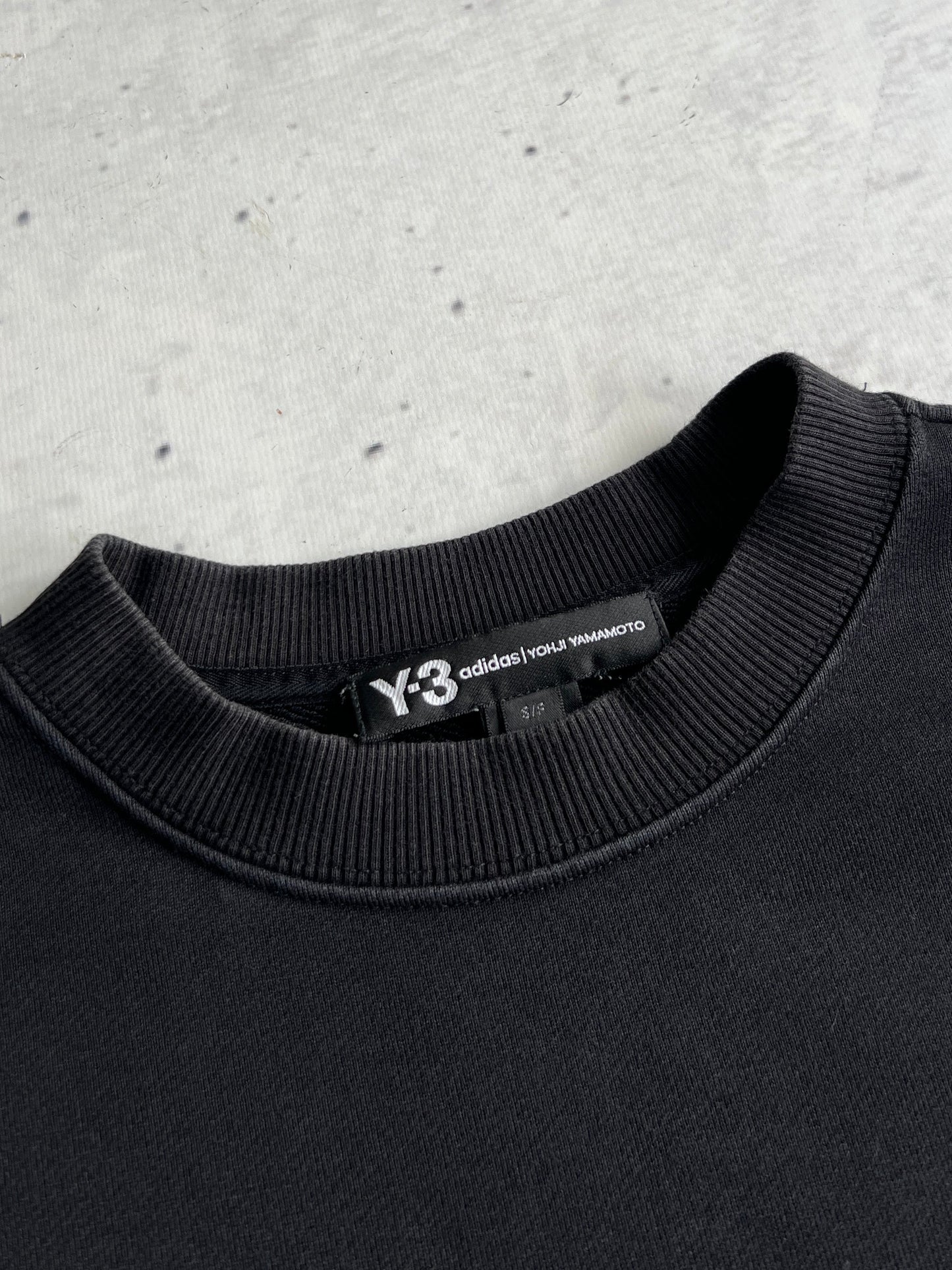 Adidas Y-3 YOHJI YAMAMOTO Heavyweight Crewneck Sweatshirt (S)
