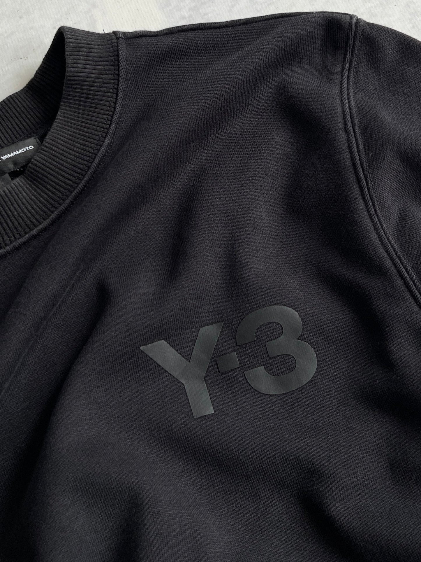 Adidas Y-3 YOHJI YAMAMOTO Heavyweight Crewneck Sweatshirt (S)