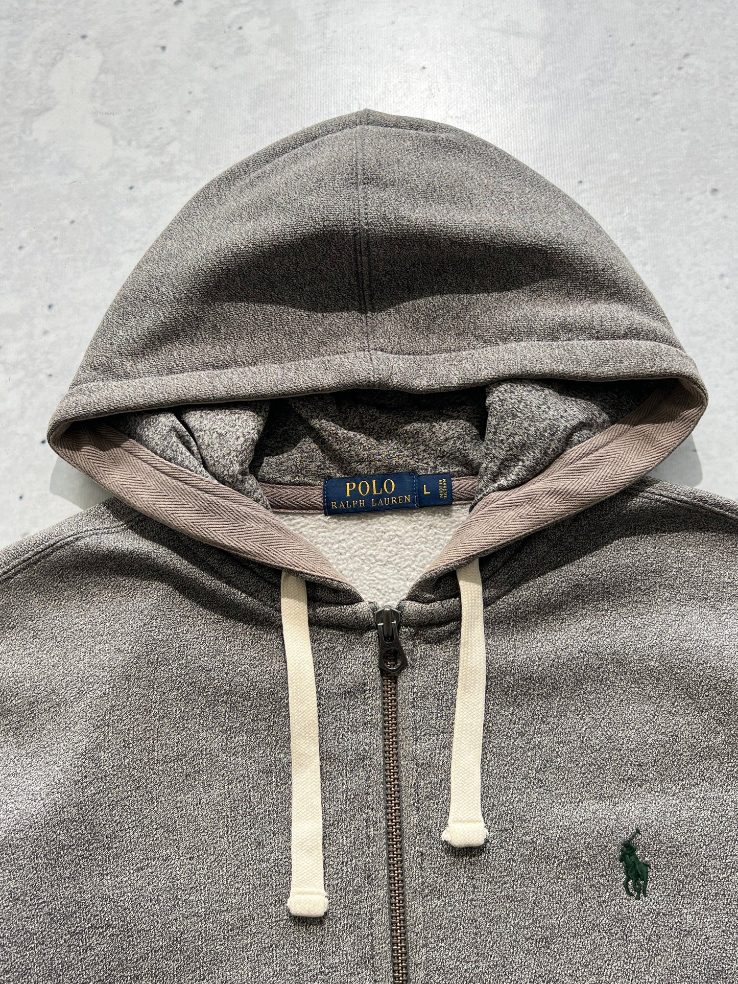 Ralph Lauren Heavyweight Zip Up Hoodie (L)