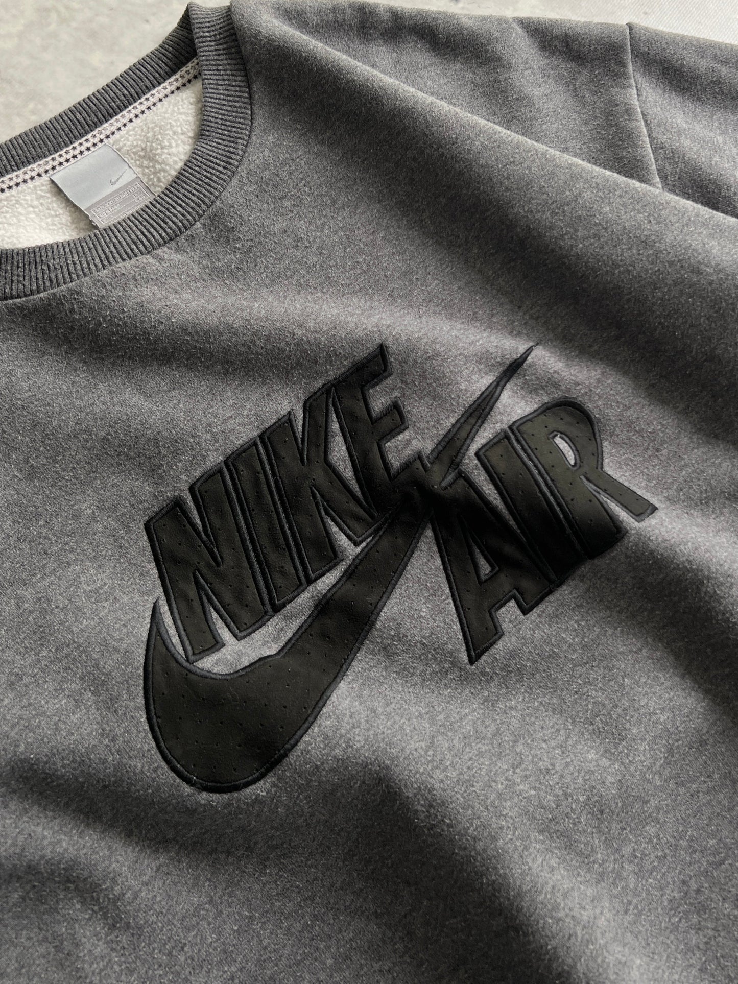 00's Nike Air Swoosh Crewneck Sweatshirt (XXL)
