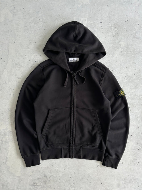 SS/19 Stone Island Heavyweight Zip Up Hoodie (S)