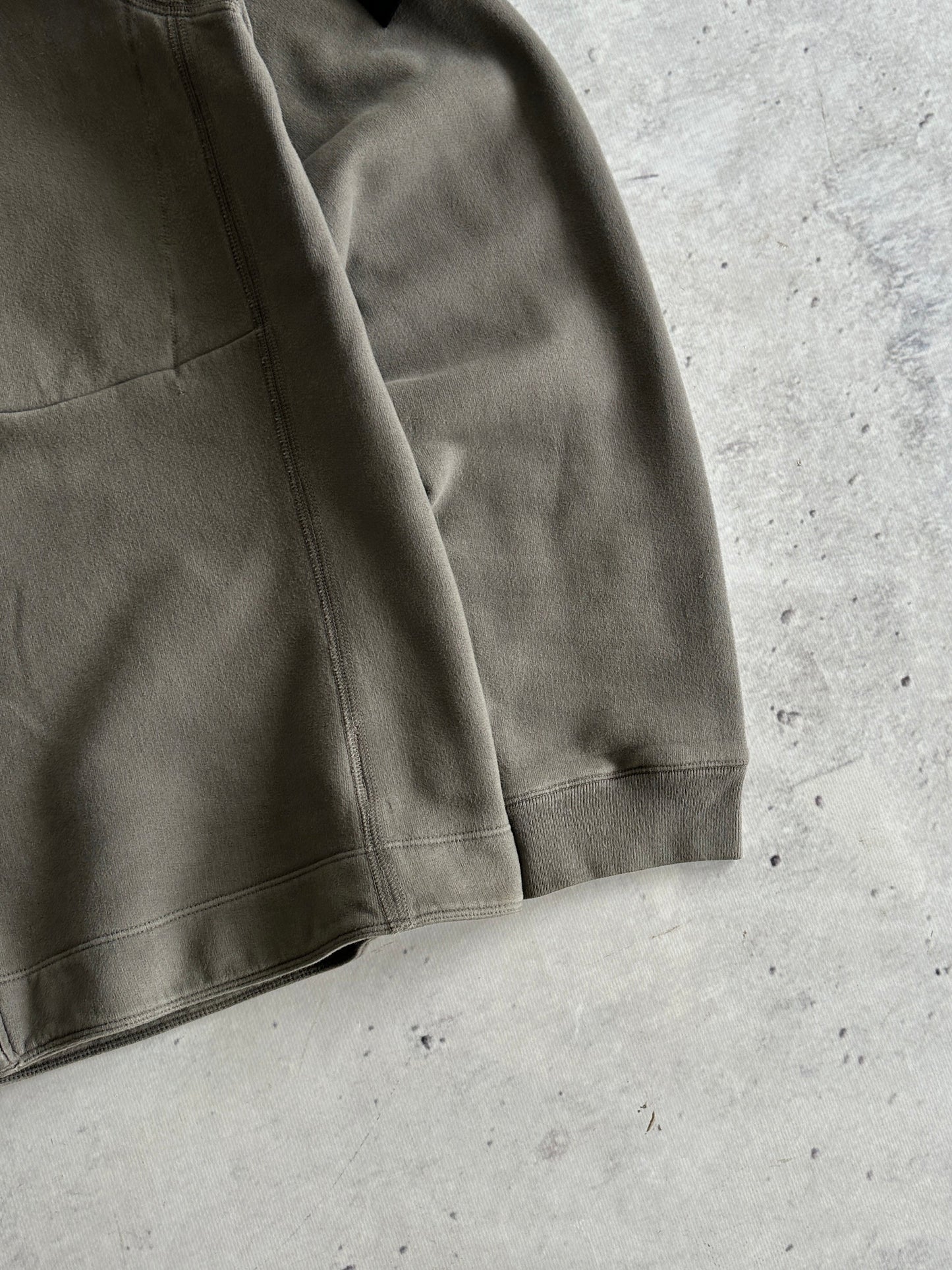 AW/07 Stone Island Heavyweight Zip Up Sweatshirt (L)