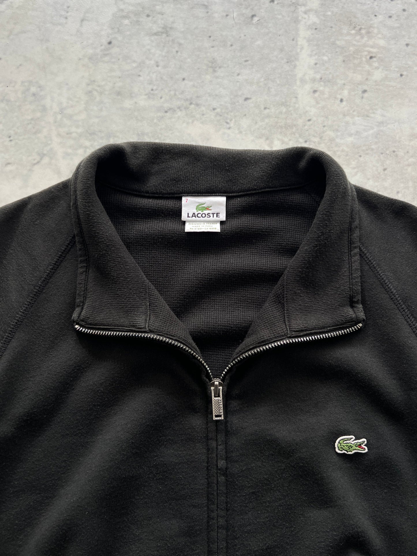 Lacoste Zip Up Sweatshirt (XXL)