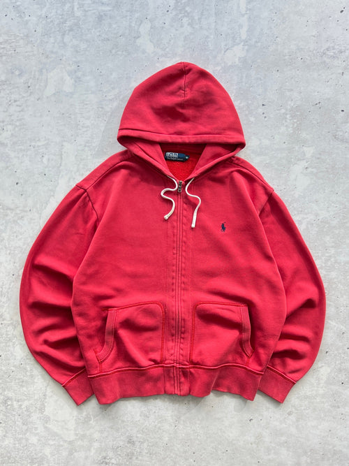 Ralph Lauren heavyweight zip up hoodie (XL)