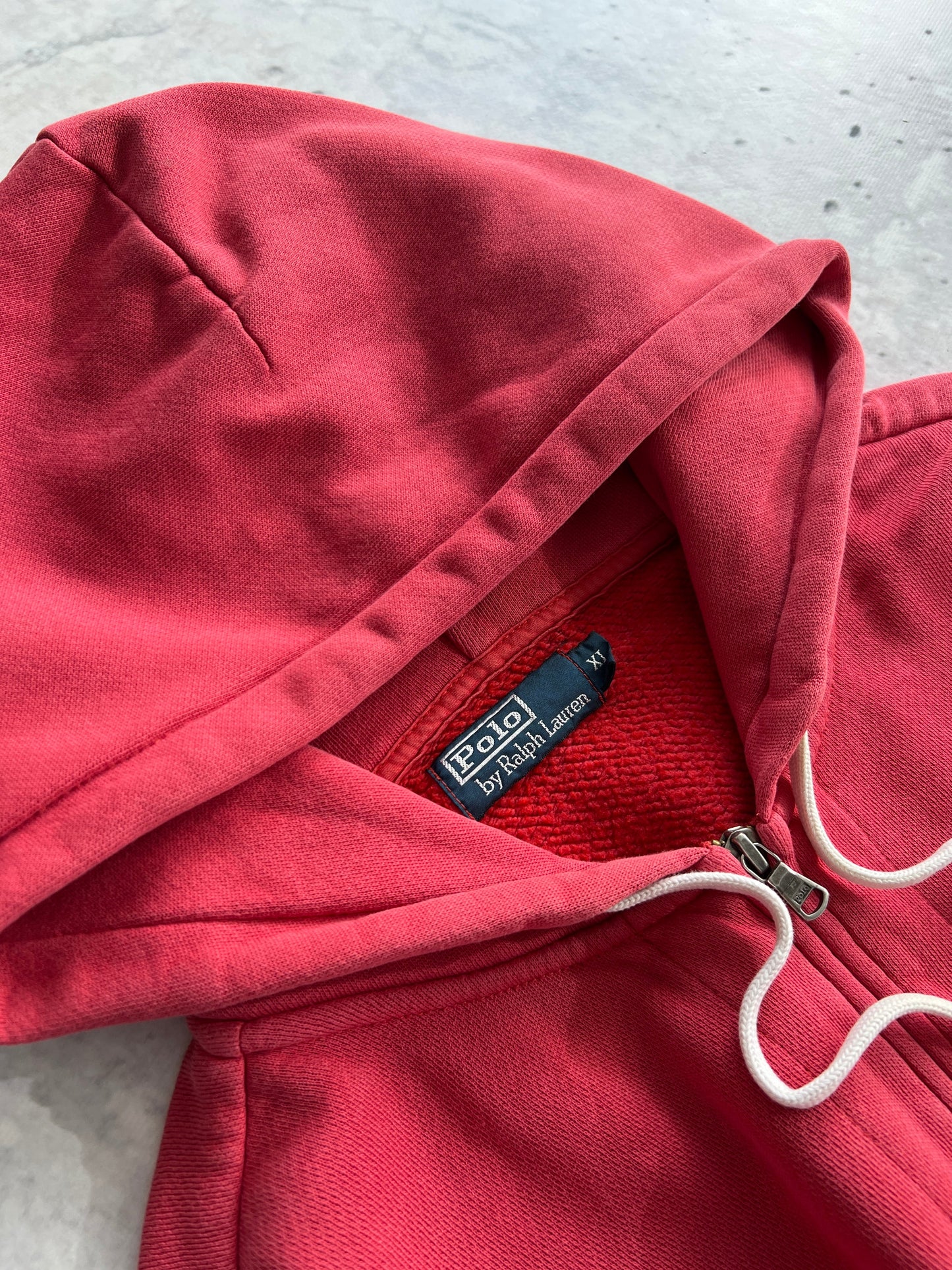 Ralph Lauren heavyweight zip up hoodie (XL)
