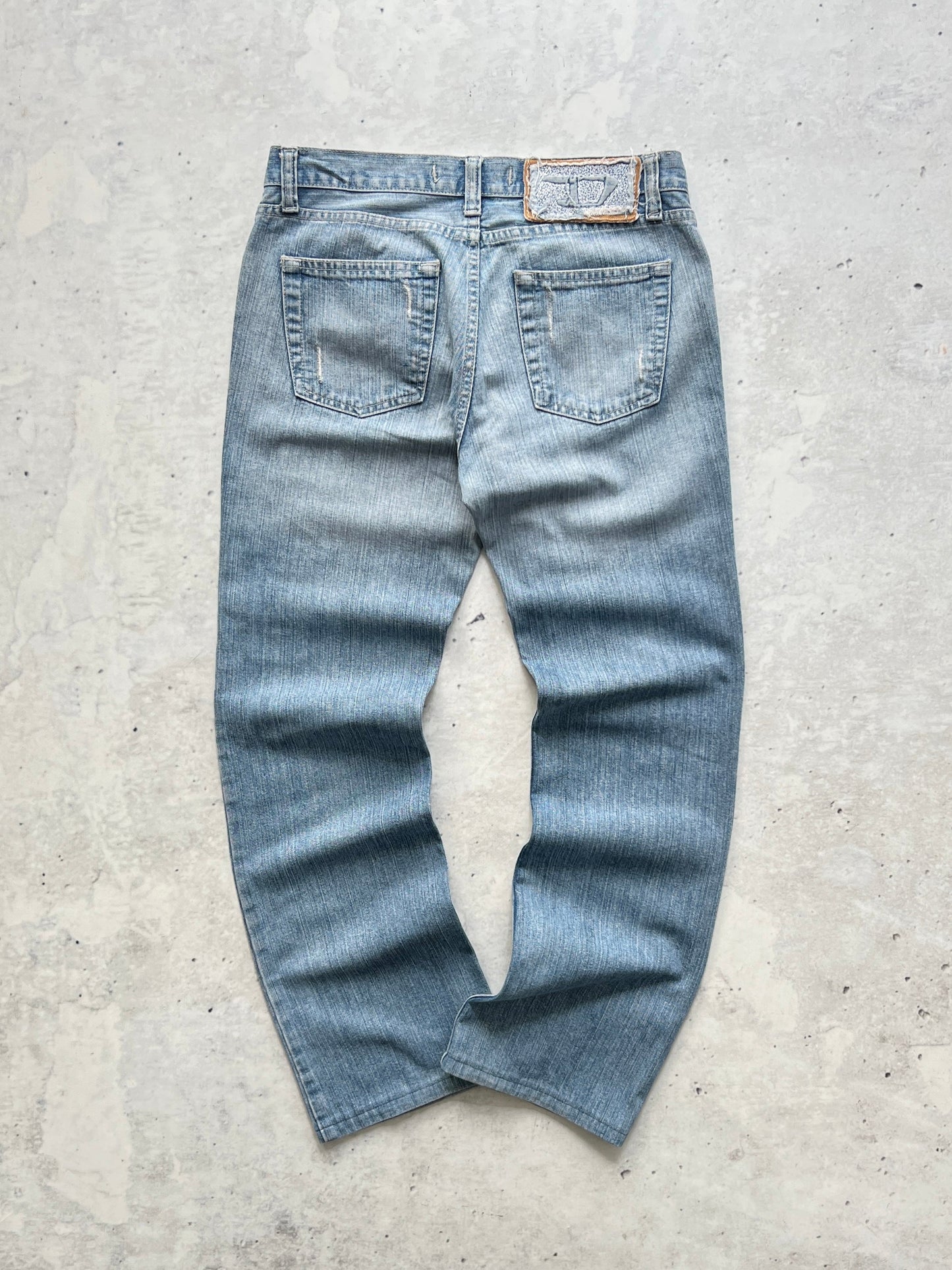 Vintage Diesel spell out Light Wash Jeans (Women's W29)