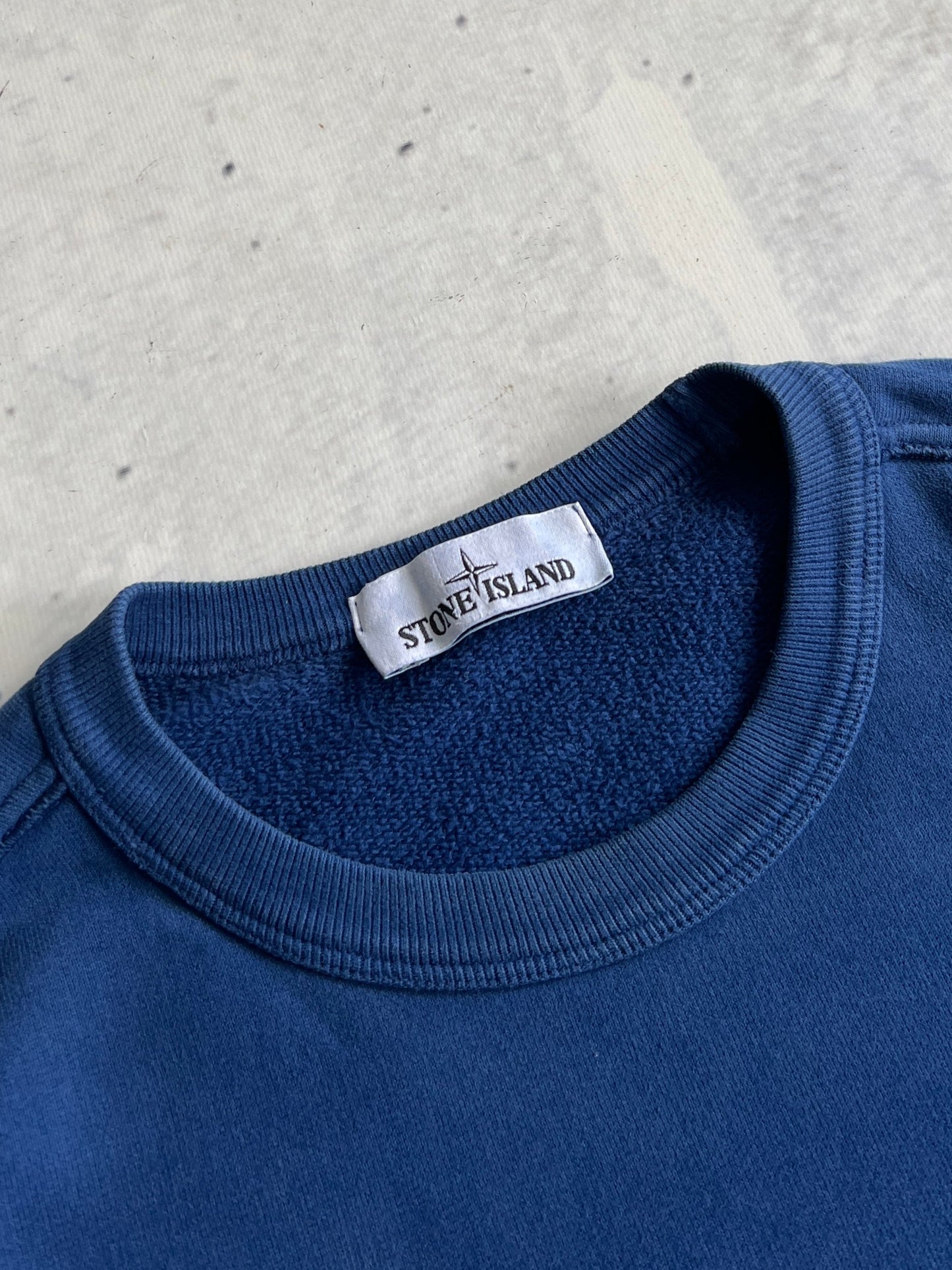 AW/17 Stone Island Overdyed Heavyweight Crewneck Sweatshirt (M)
