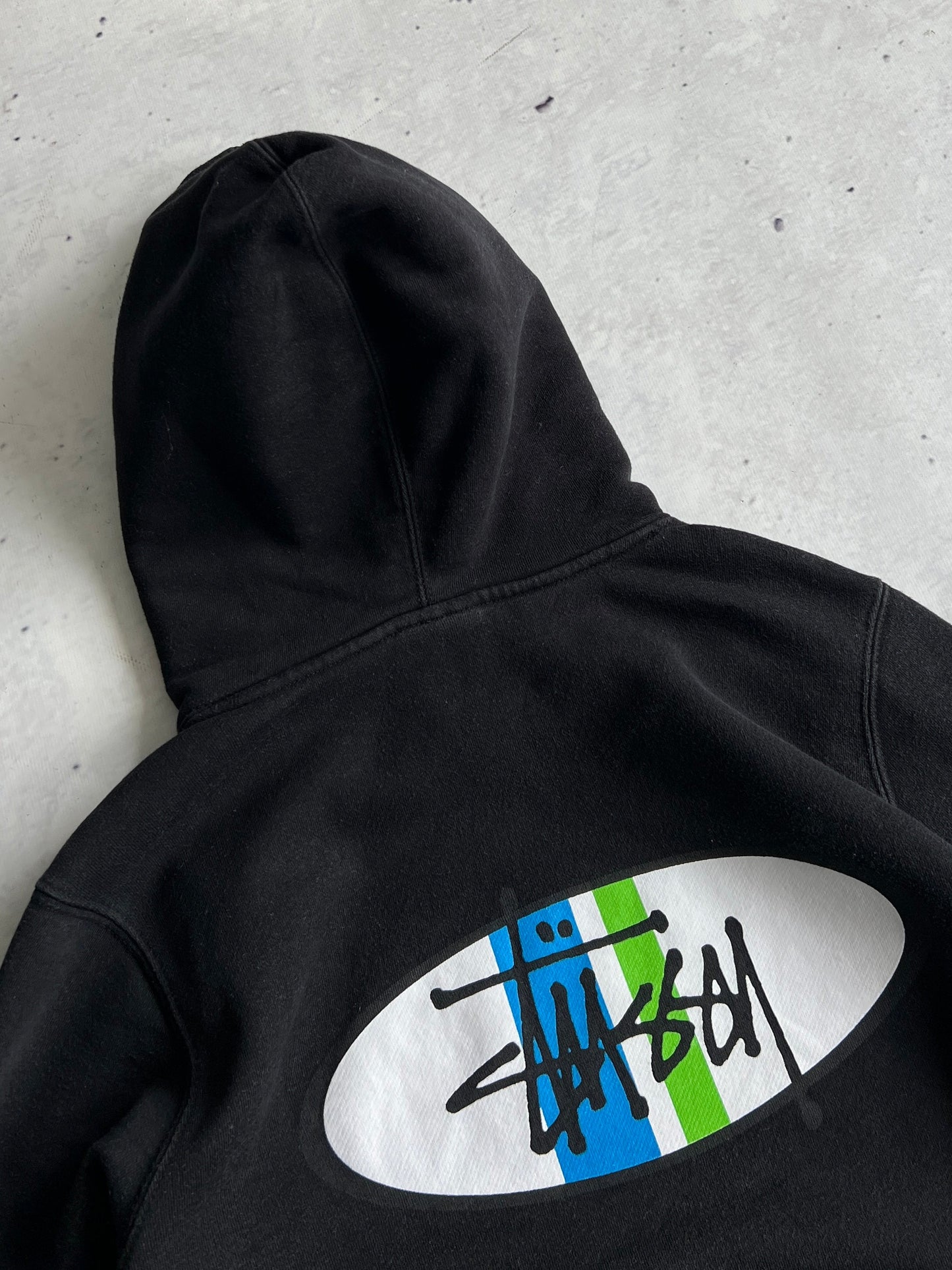 Stussy Script Heavyweight pullover Hoodie (S)