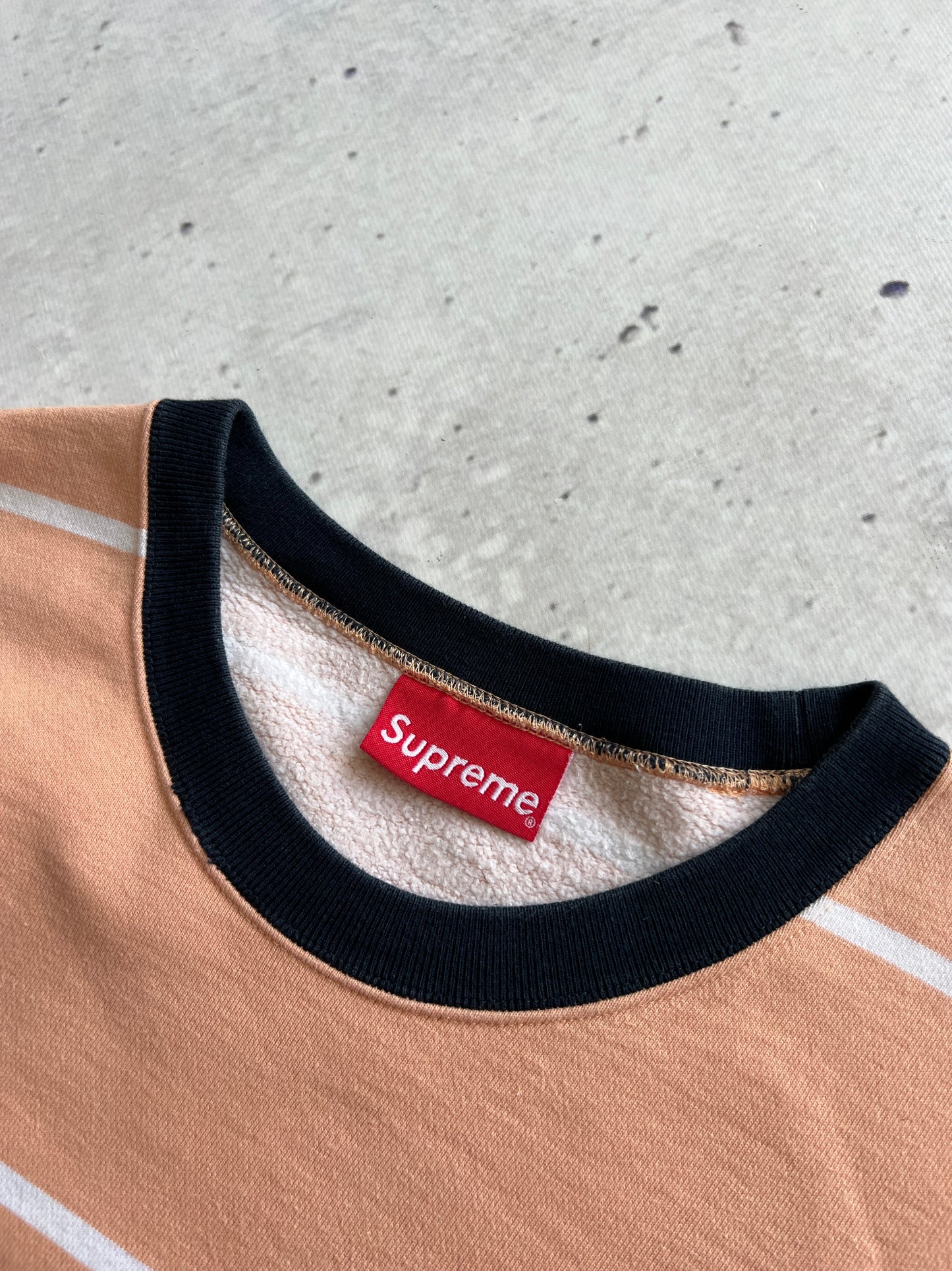 Supreme heavyweight spell out crewneck sweatshirt (L)