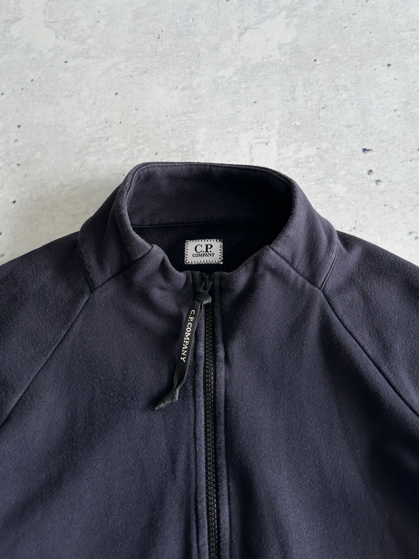 CP Company Lens Heavyweight Zip Up Sweatshirt (L)
