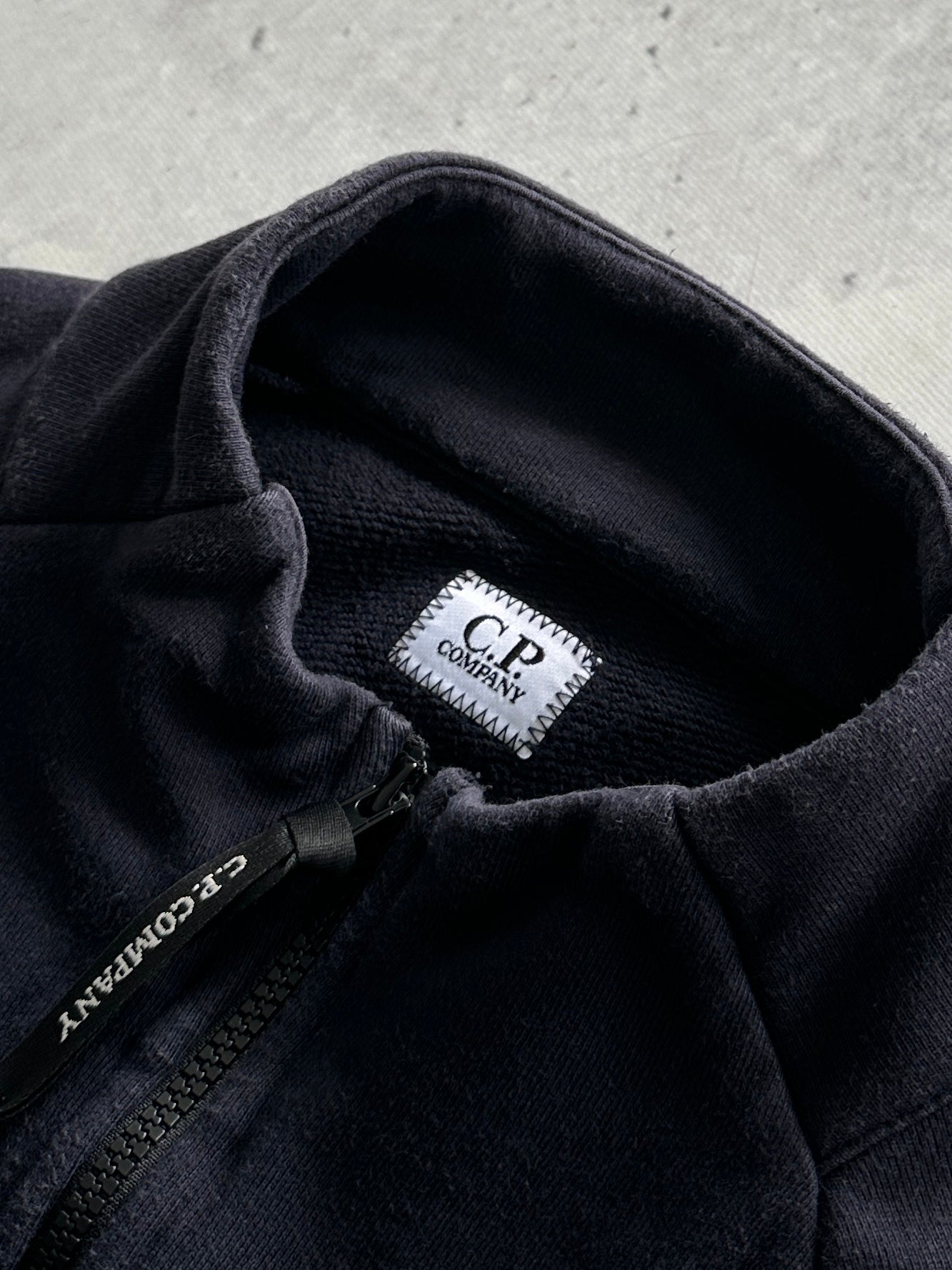 CP Company Lens Heavyweight Zip Up Sweatshirt (L)