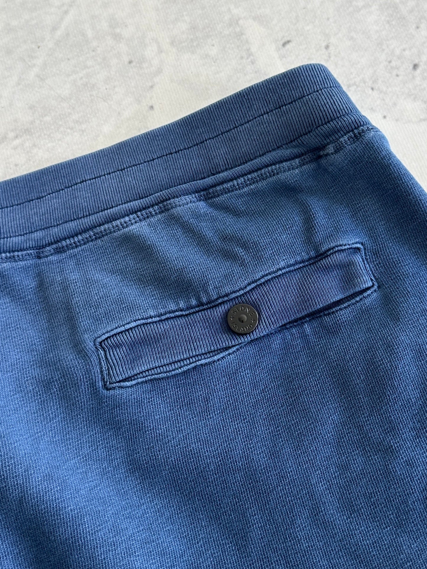 SS/16 Stone Island Garment dyed Bermuda cargo Sweat Shorts (XXL)