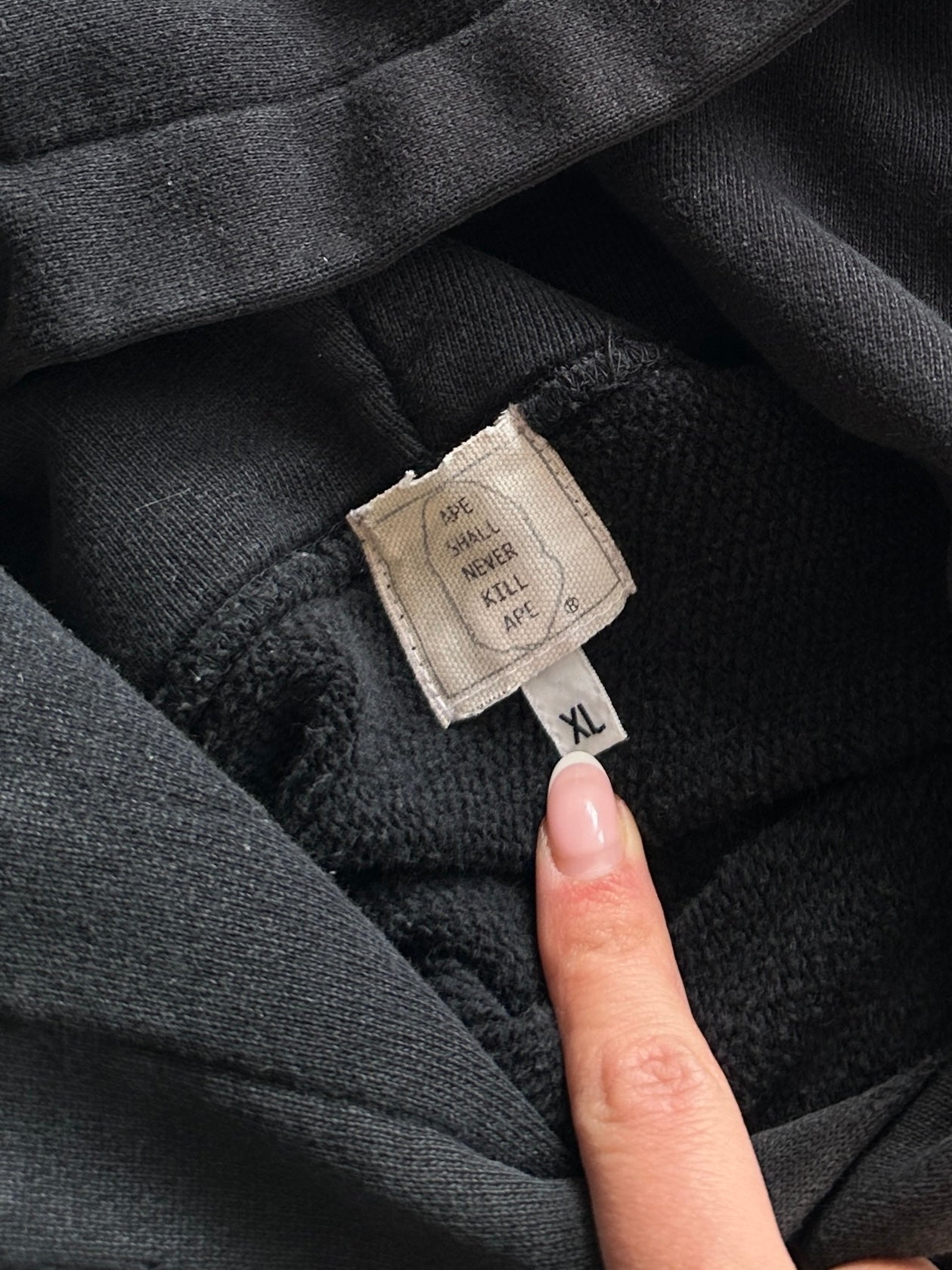BAPE x Neighbourhood NYC Heavyweight Pullover Hoodie (XL)