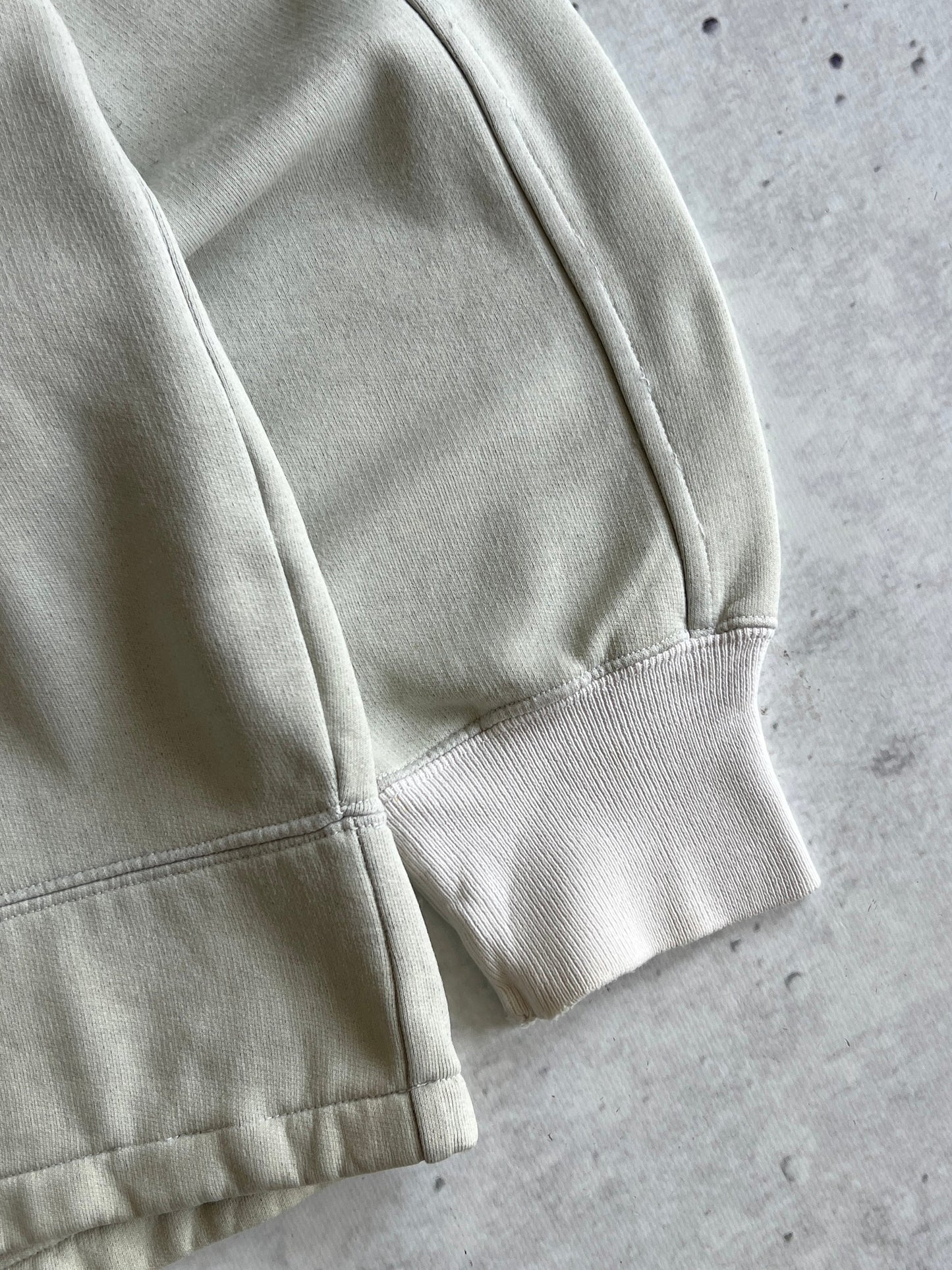 90's Stone Island marina Embroidered spell out Fleece lined Sweatshirt (XL)
