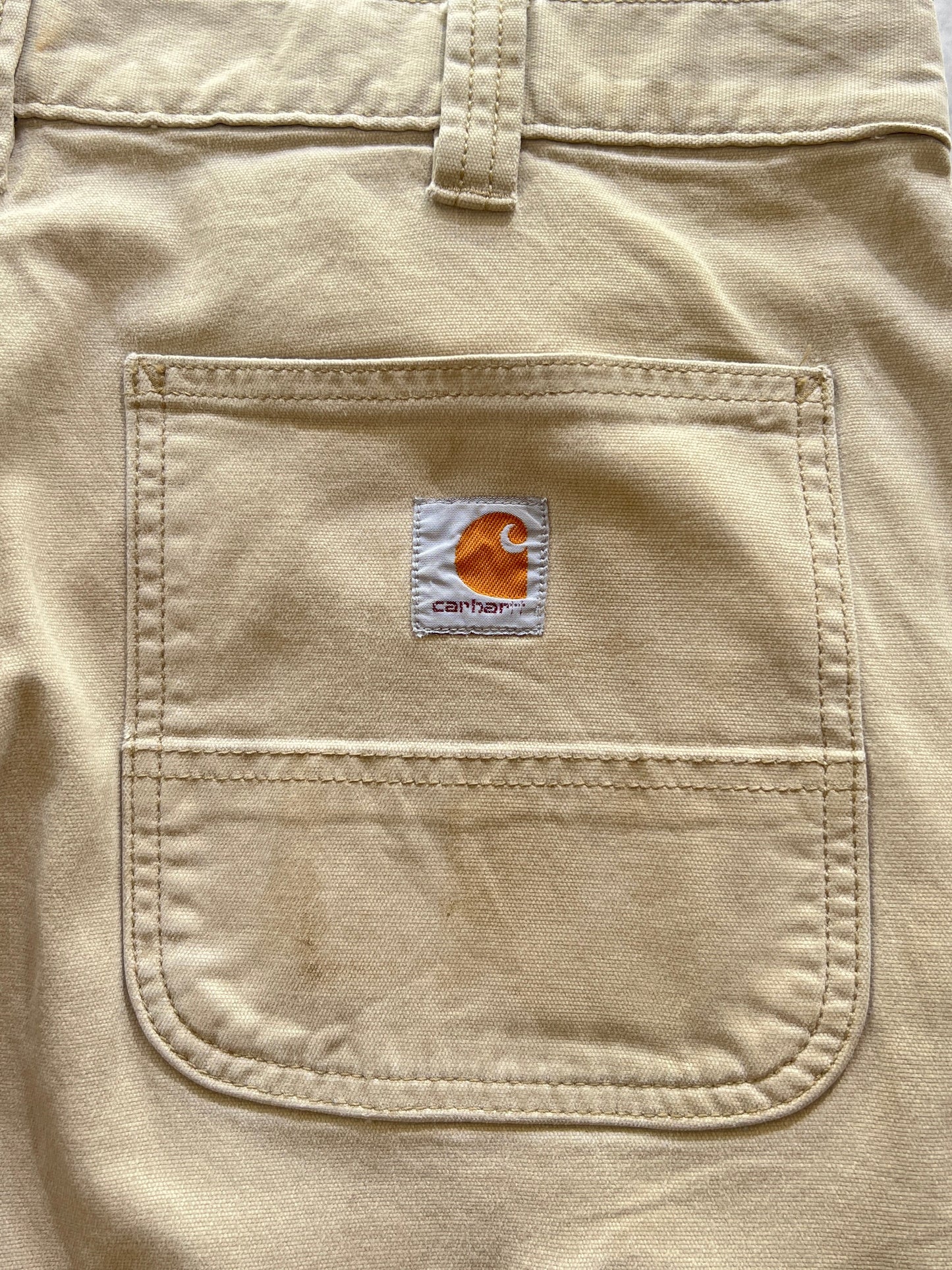 Vintage Carhartt duck canvas carpenter work pants (W34 x L33)