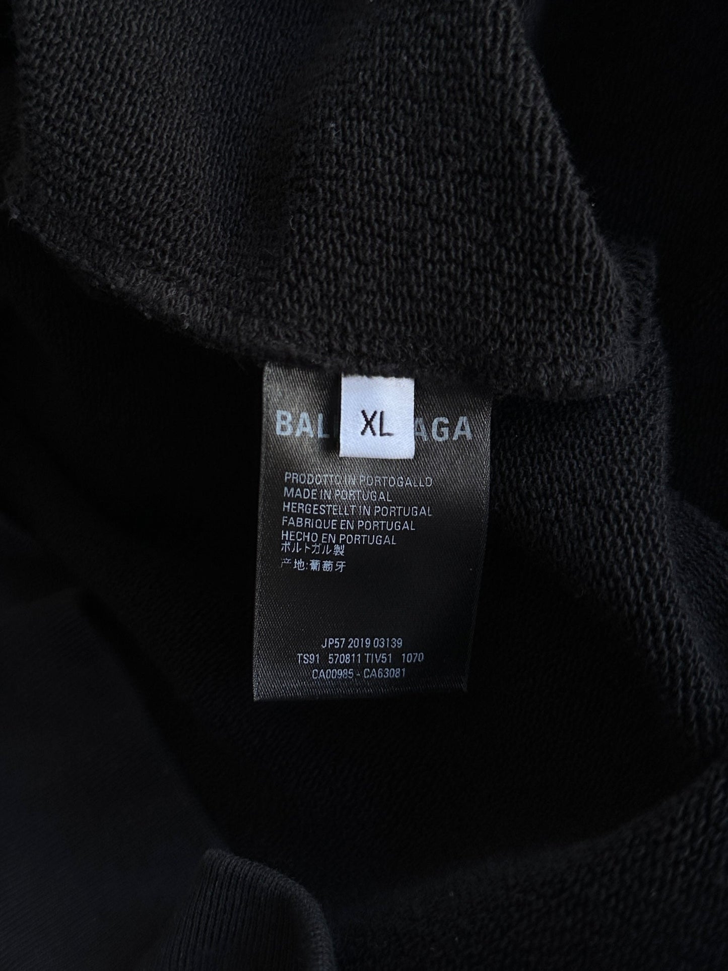 Balenciaga Heavyweight Pullover Hoodie (XL)