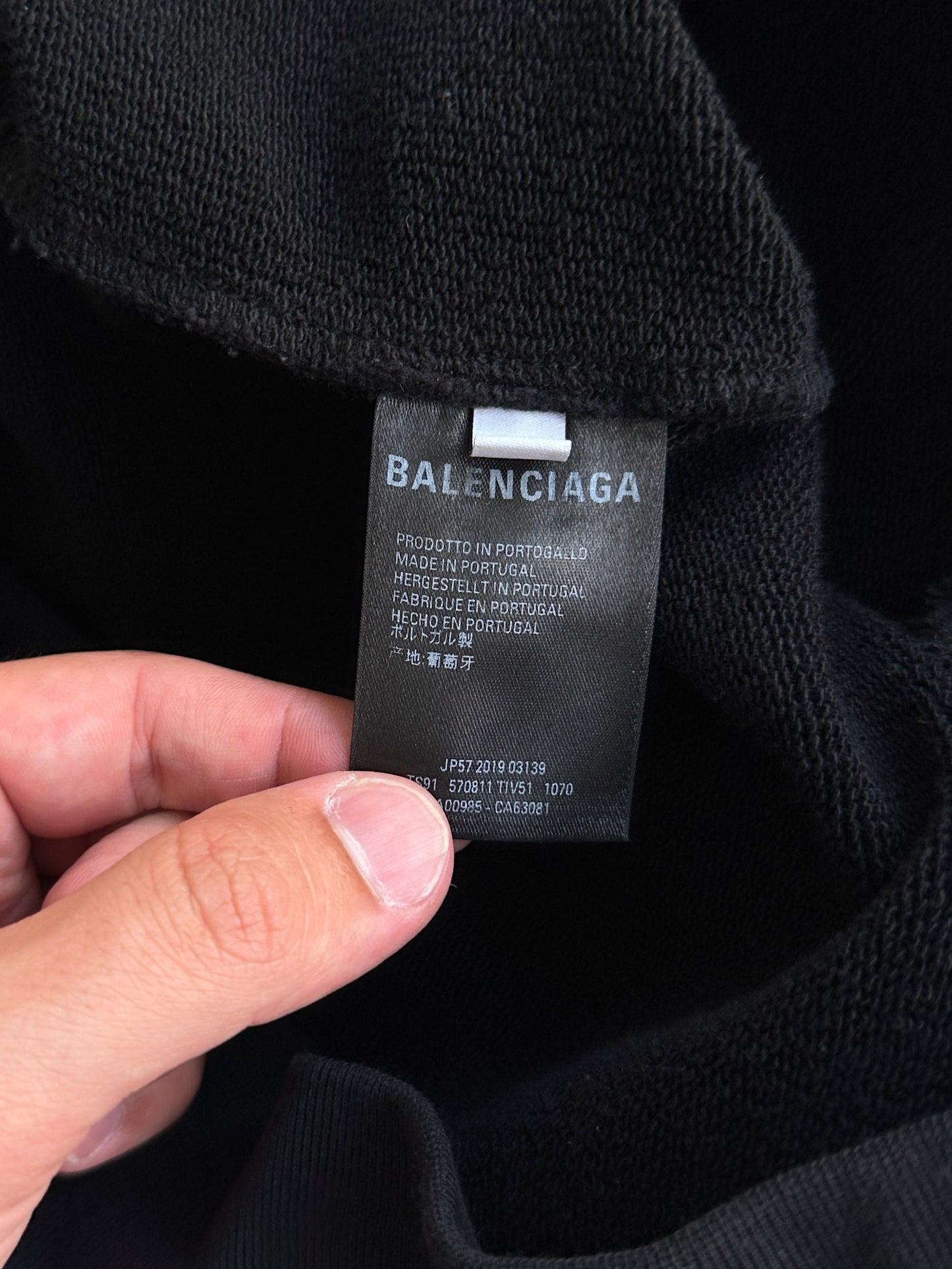 Balenciaga Heavyweight Pullover Hoodie (XL)