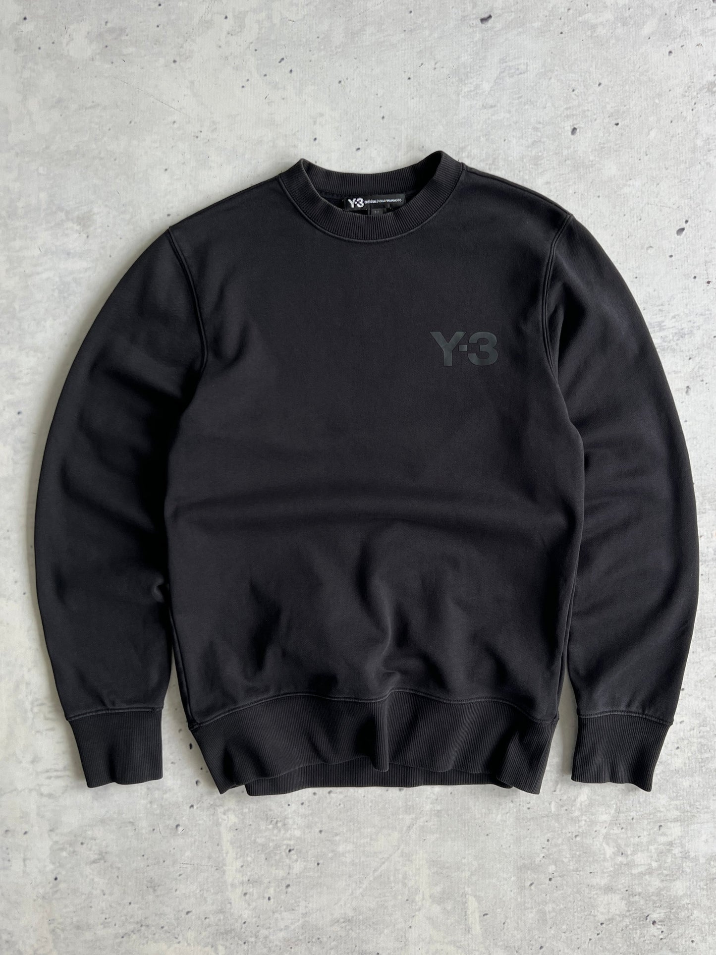 Adidas Y-3 YOHJI YAMAMOTO Heavyweight Crewneck Sweatshirt (S)