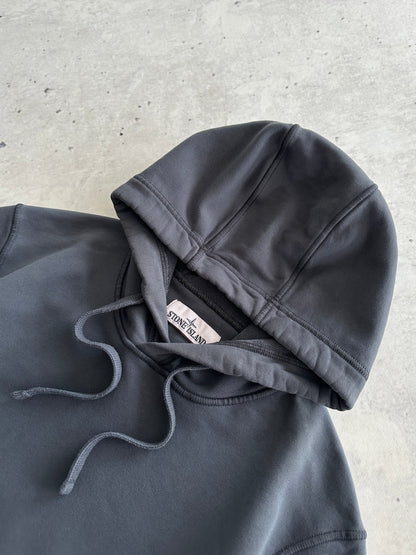 SS/20 Stone Island Overdyed Heavyweight Pullover Hoodie (S)