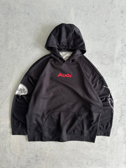 00's Audi Racing polyester Hoodie (XXL)