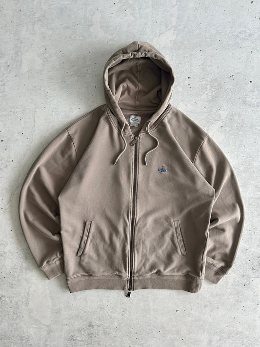 Vivienne Westwood Orb Zip Up Hoodie (L)