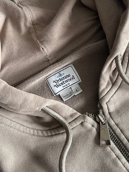 Vivienne Westwood Orb Zip Up Hoodie (L)