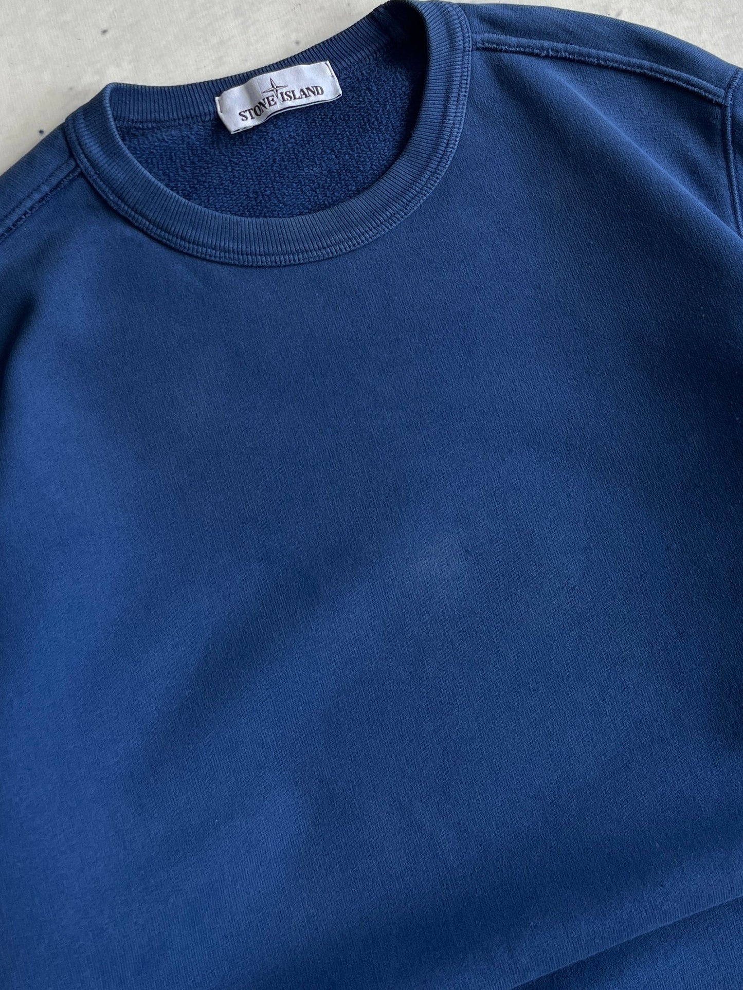 AW/17 Stone Island Overdyed Heavyweight Crewneck Sweatshirt (M)