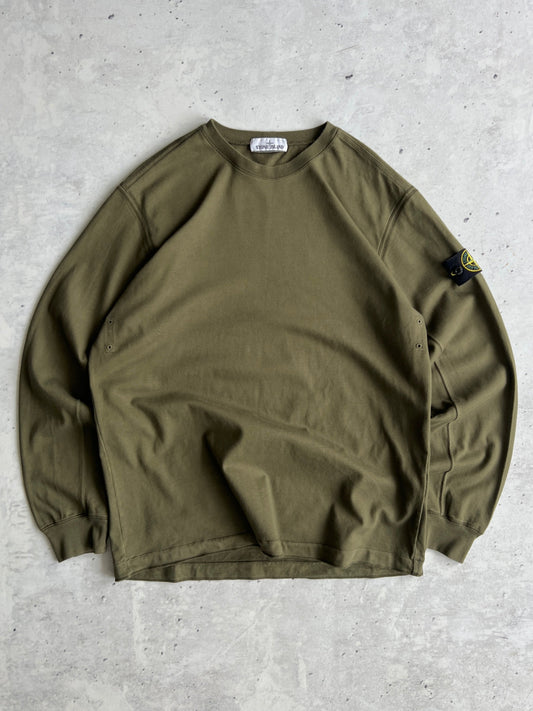 AW/19 Stone Island crewneck sweatshirt (L)
