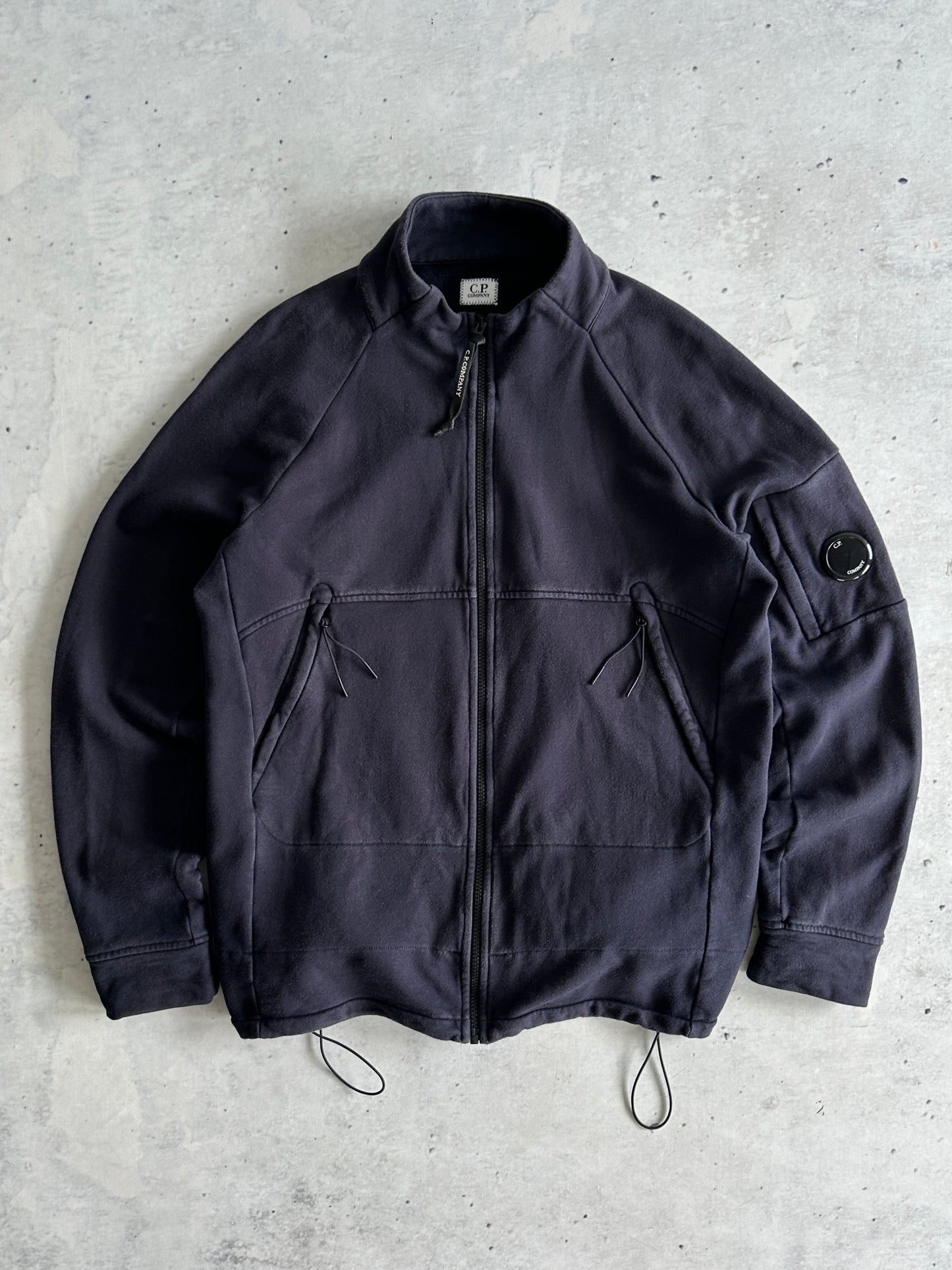 CP Company Lens Heavyweight Zip Up Sweatshirt (L)