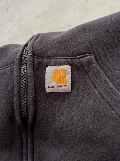 Vintage Carhartt Zip Up Spell Out Hoodie (Age 8-10)