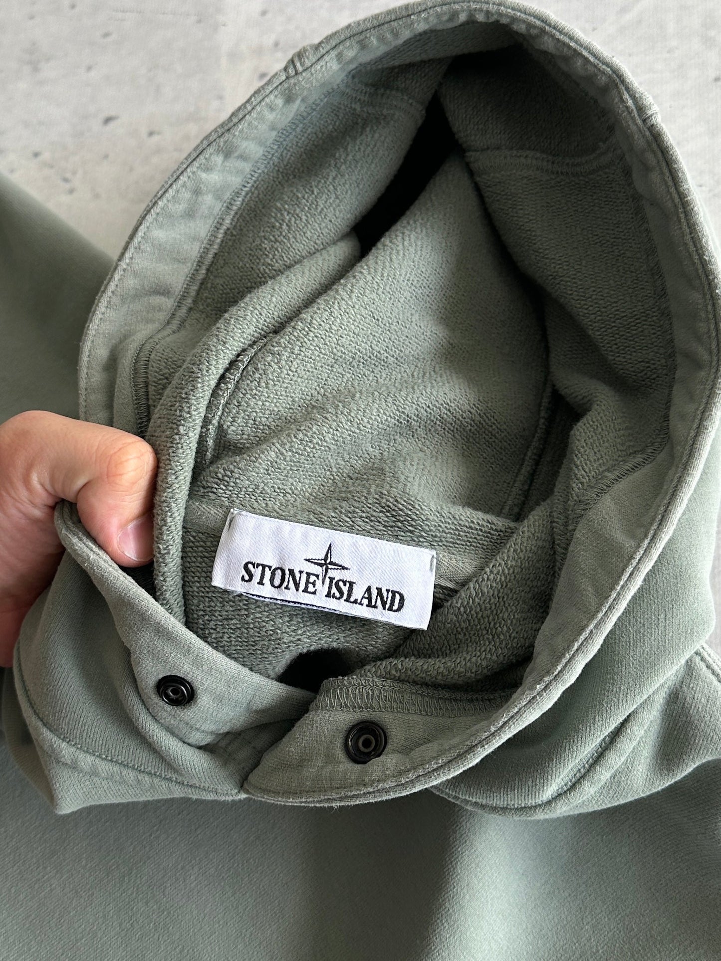 AW/23 Stone Island Pullover Hoodie (S/M)