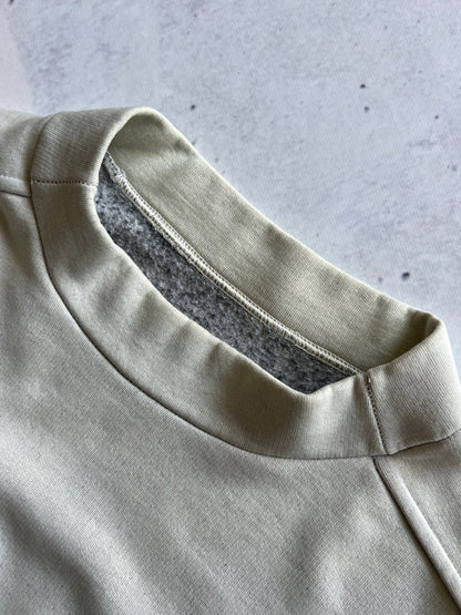 90's Stone Island marina Embroidered spell out Fleece lined Sweatshirt (XL)