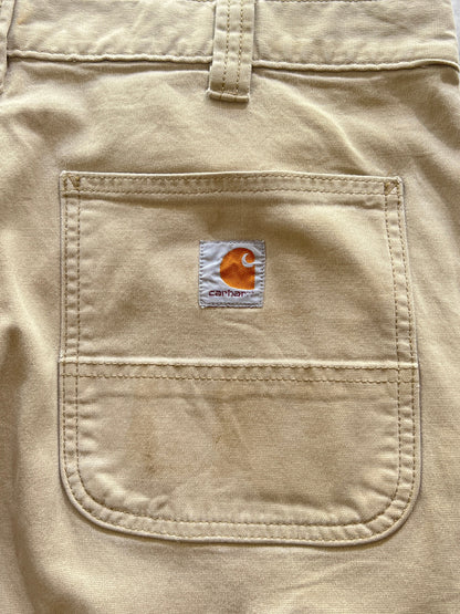 Vintage Carhartt duck canvas carpenter work pants (W34 x L33)